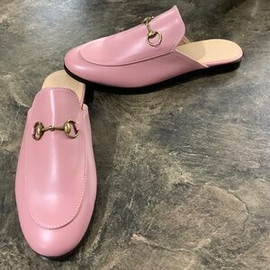 New condition Pink Slip ons 8.5/9